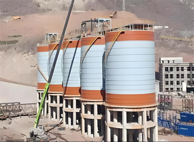 哈巴河高架钢板仓